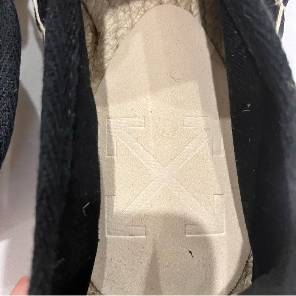 OFF-WHITE Diagonal Stripes Logo Espadrilles - Picture 8 of 8